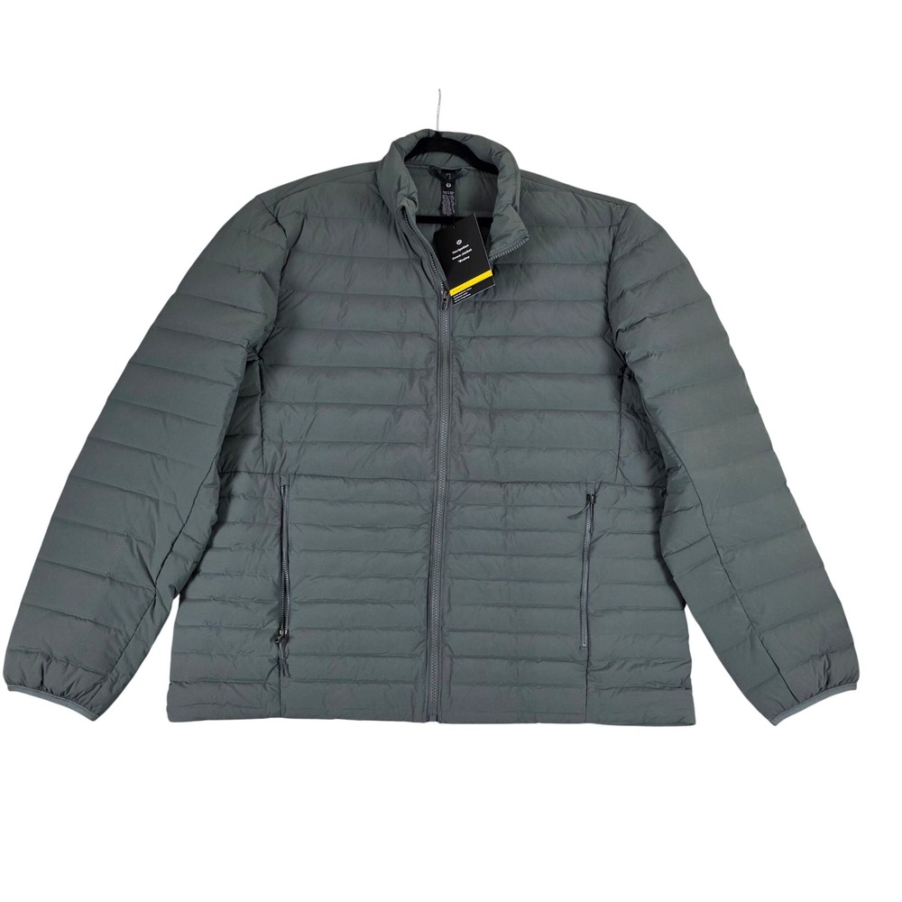 Lululemon Navigation Down Jacket Evolve 700 Fill XXL Grey Puffer LM4AXJS NEW